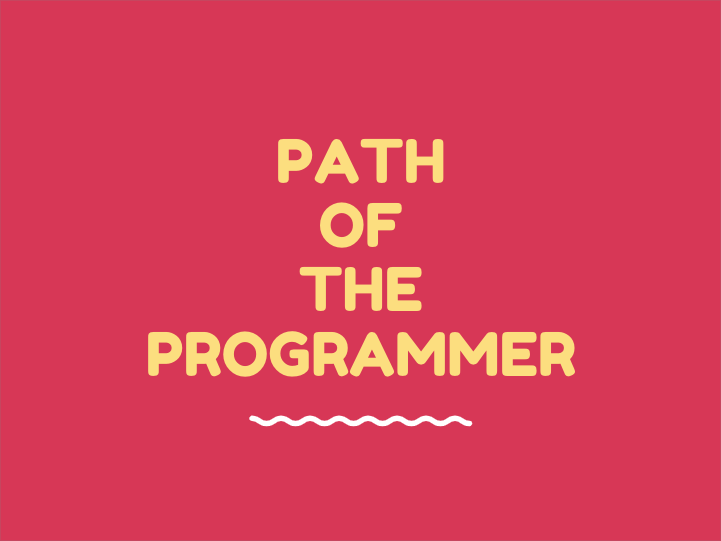 Path of the programmer